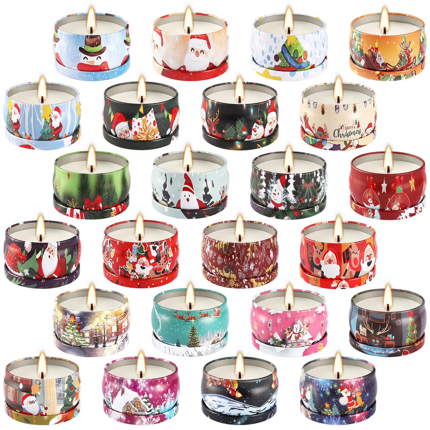 CLTNIKET vanilla candle tin for cozy holiday gatherings and warm ambience
