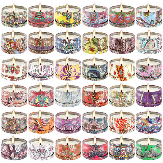 CLTNIKET 36-pack giftable scented candles for home ambience