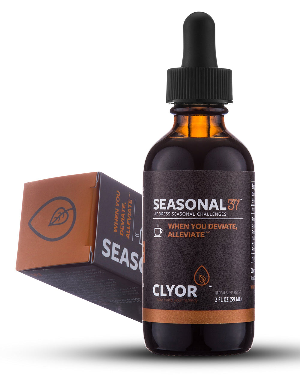CLYOR Alcohol-free nature-in-a-bottle formula protects voice during busy sessions
