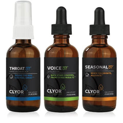CLYOR Voice37 bottle pour enhances vocal clarity and range