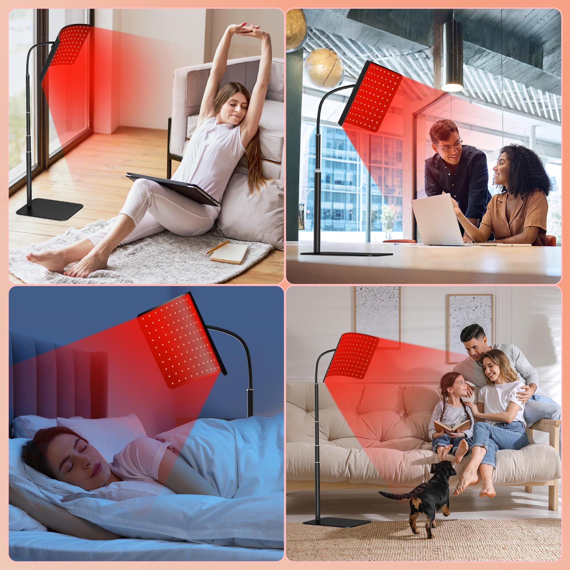 CMICE home-use setup for bed, couch, or desk sessions