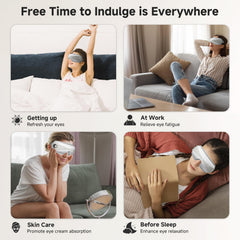 Cmprst Eye Massager helps you relax before bed for restful sleep