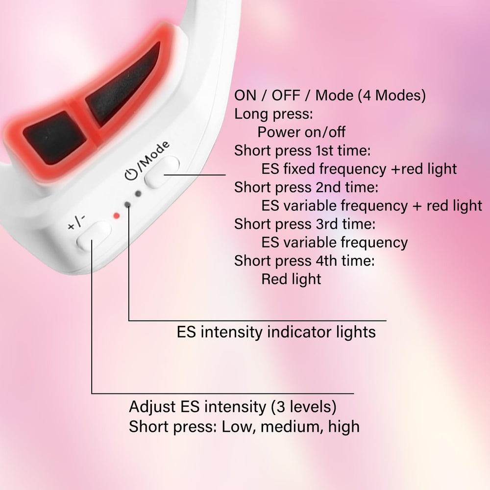 CNBHEABY device side view showing compact, portable design for on-the-go use
