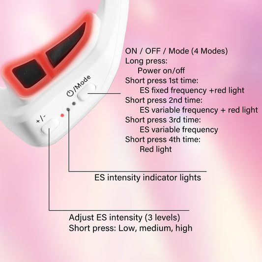 CNBHEABY device side view showing compact, portable design for on-the-go use