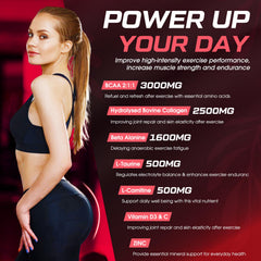 CNFHDI creatine gummies women bottle closeup showcases collagen and BCAAs ingredients.