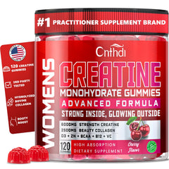 CNFHDI 6000mg creatine gummies bottle for on-the-go strength support