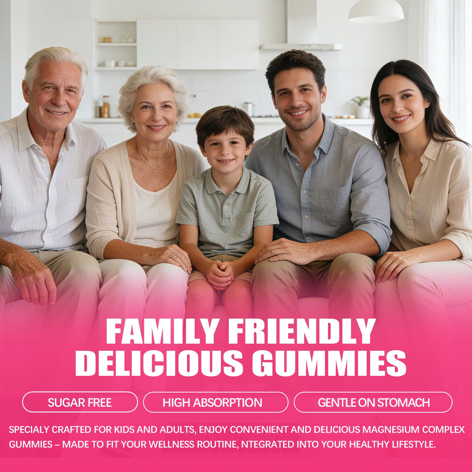 CNFHDI family-friendly packaging with 120 gummies indicating a 60-day supply