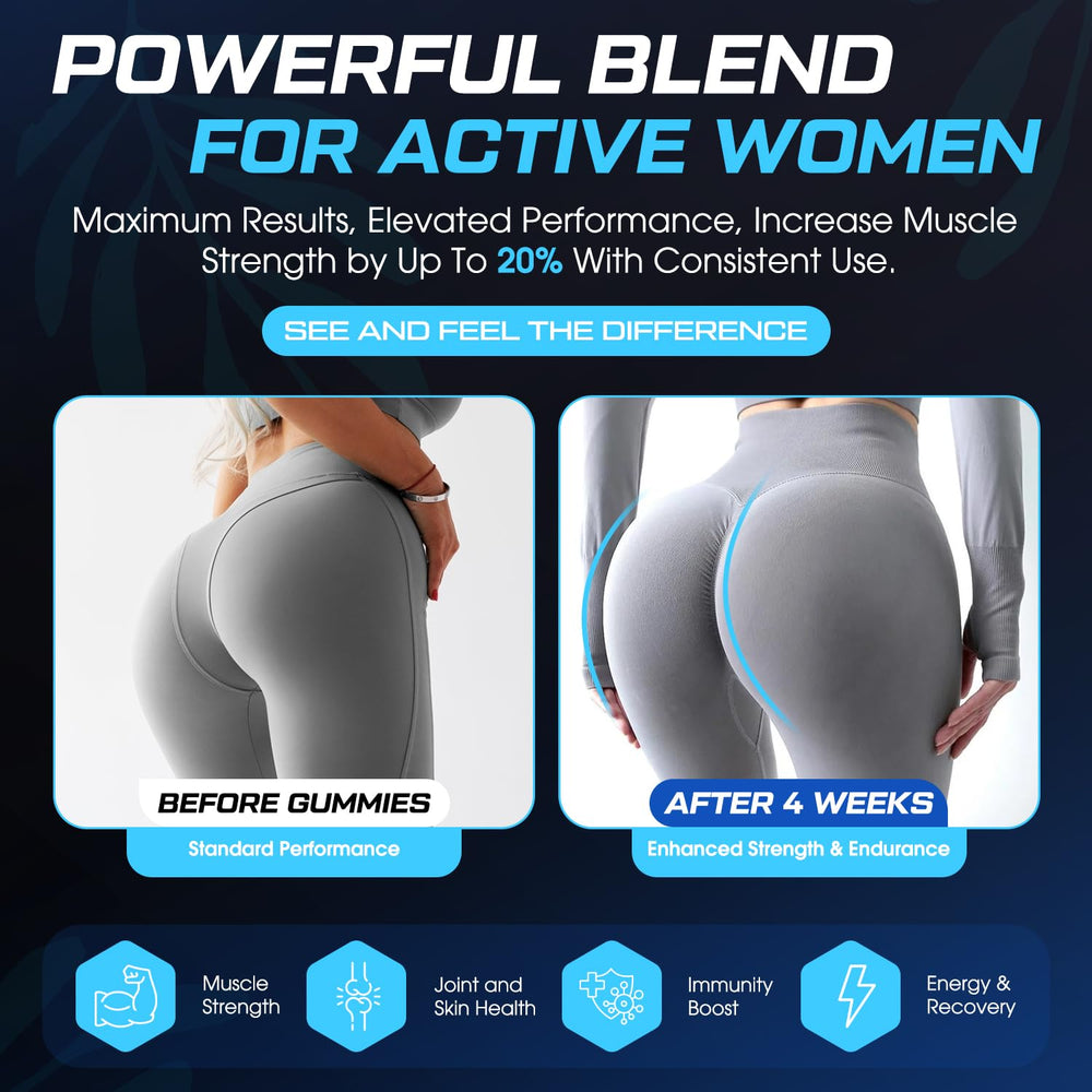 CNFHDI Creatine Gummies blueberry flavor offers a tasty, vegan-friendly daily supplement