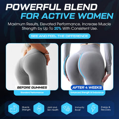CNFHDI Creatine Gummies blueberry flavor offers a tasty, vegan-friendly daily supplement