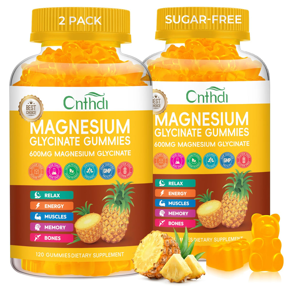 CNFHDI Magnesium Glycinate Gummies bottle for a 60-day daily balance