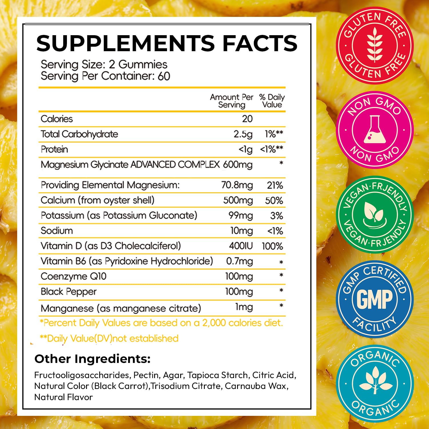 CNFHDI Gummies closeup showing chewy texture and sugar-free formula