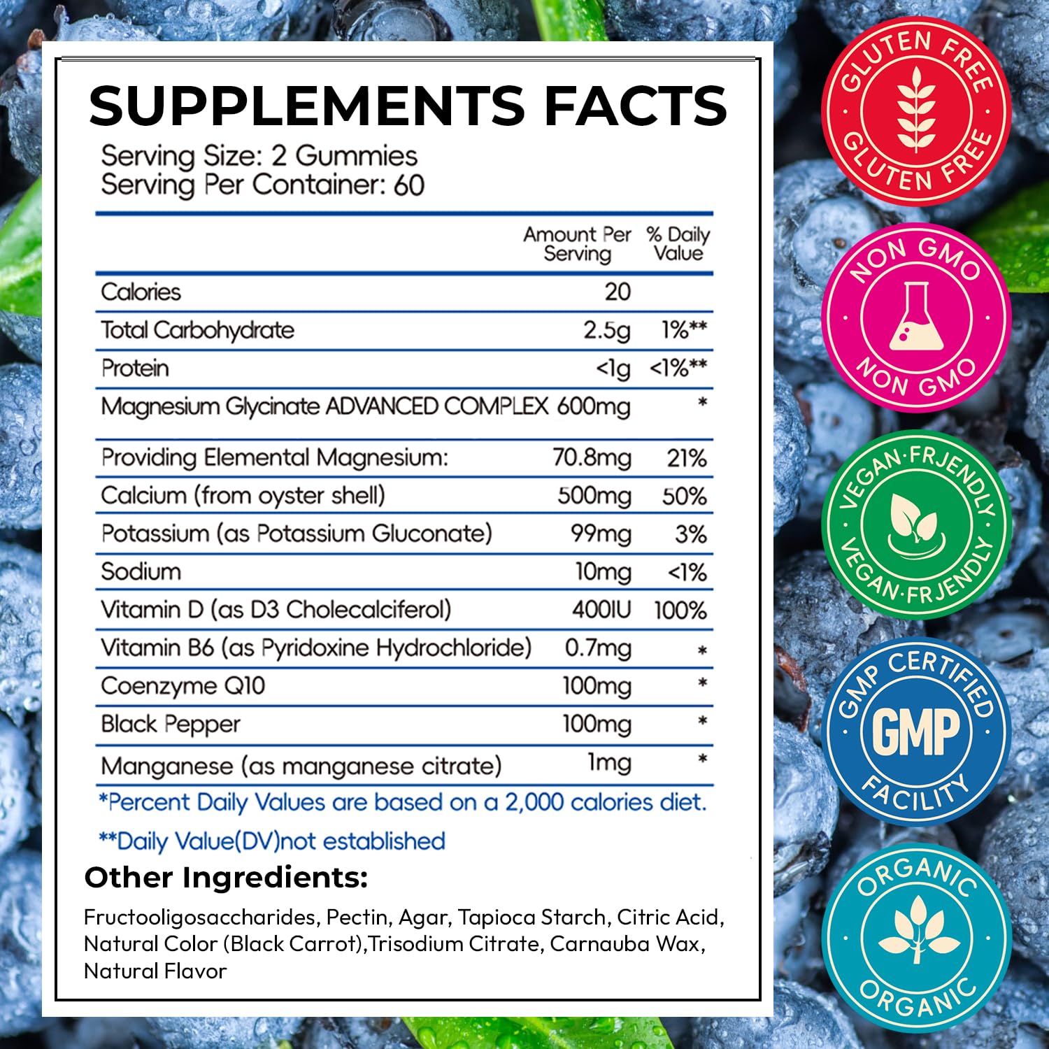 Close-up of CNFHDI gummies highlights soft texture for easy chewing.