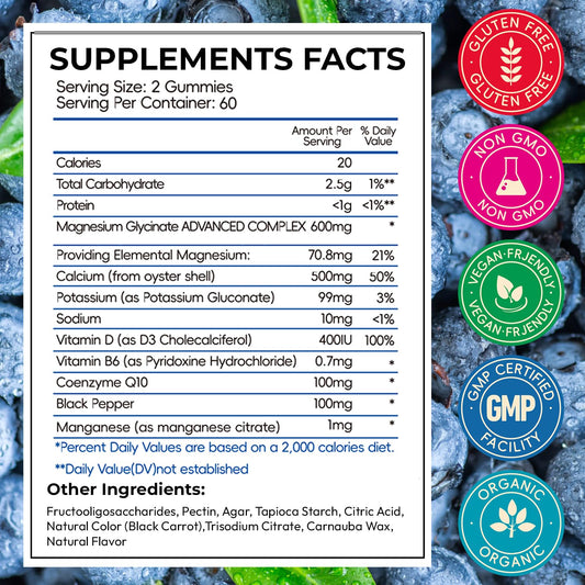 Close-up of CNFHDI gummies highlights soft texture for easy chewing.