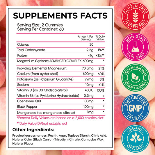 CNFHDI sugar-free gummies offer a low-sugar magnesium option without sacrificing taste