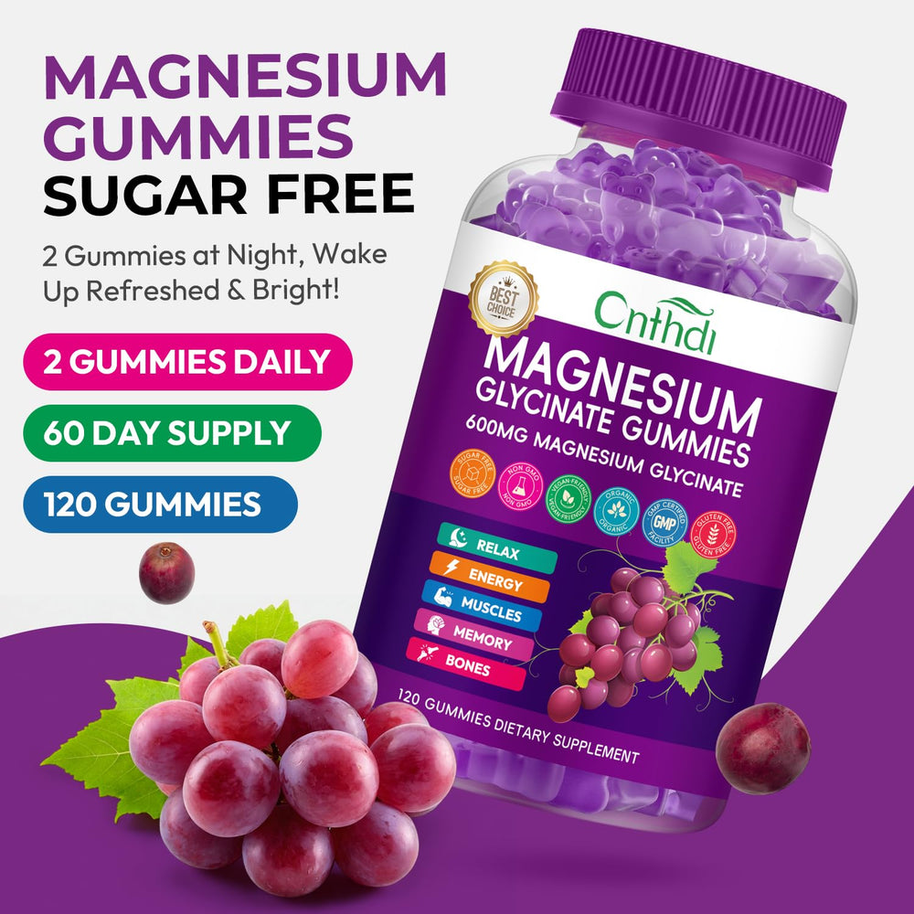 Serving size panel explains two gummies daily for consistency
