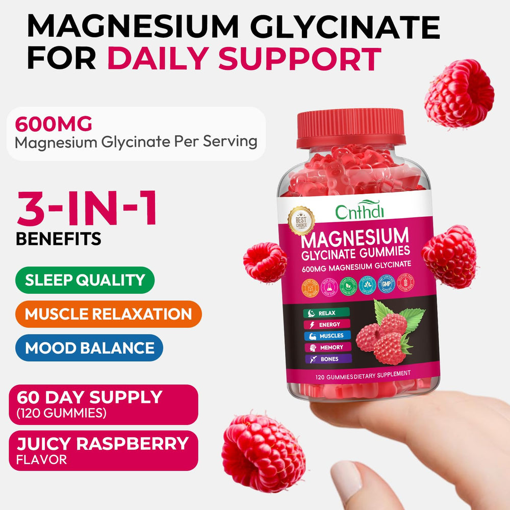 CNFHDI sugar-free raspberry gummies ideal for daily wellness
