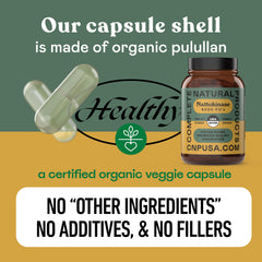 Complete Natural Products nattokinase from fermented soy ingredients.