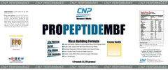 CNP Performance ProPeptide MBF scoop ready for quick post-workout refuel