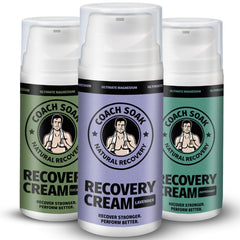 Coach Soak label emphasizes MSM, magnesium, and vitamin C benefits.