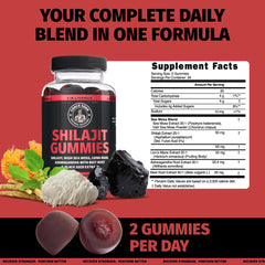 Coach Soak Shilajit Gummies close-up reveals vibrant raspberry watermelon flavor.