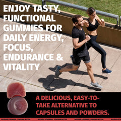 Coach Soak Shilajit Gummies ingredients panel highlights Shilajit and blends for balanced vitality.