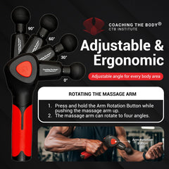 Coaching The Body Muscle Liberator 3 offers 16 speeds for customizable relief.