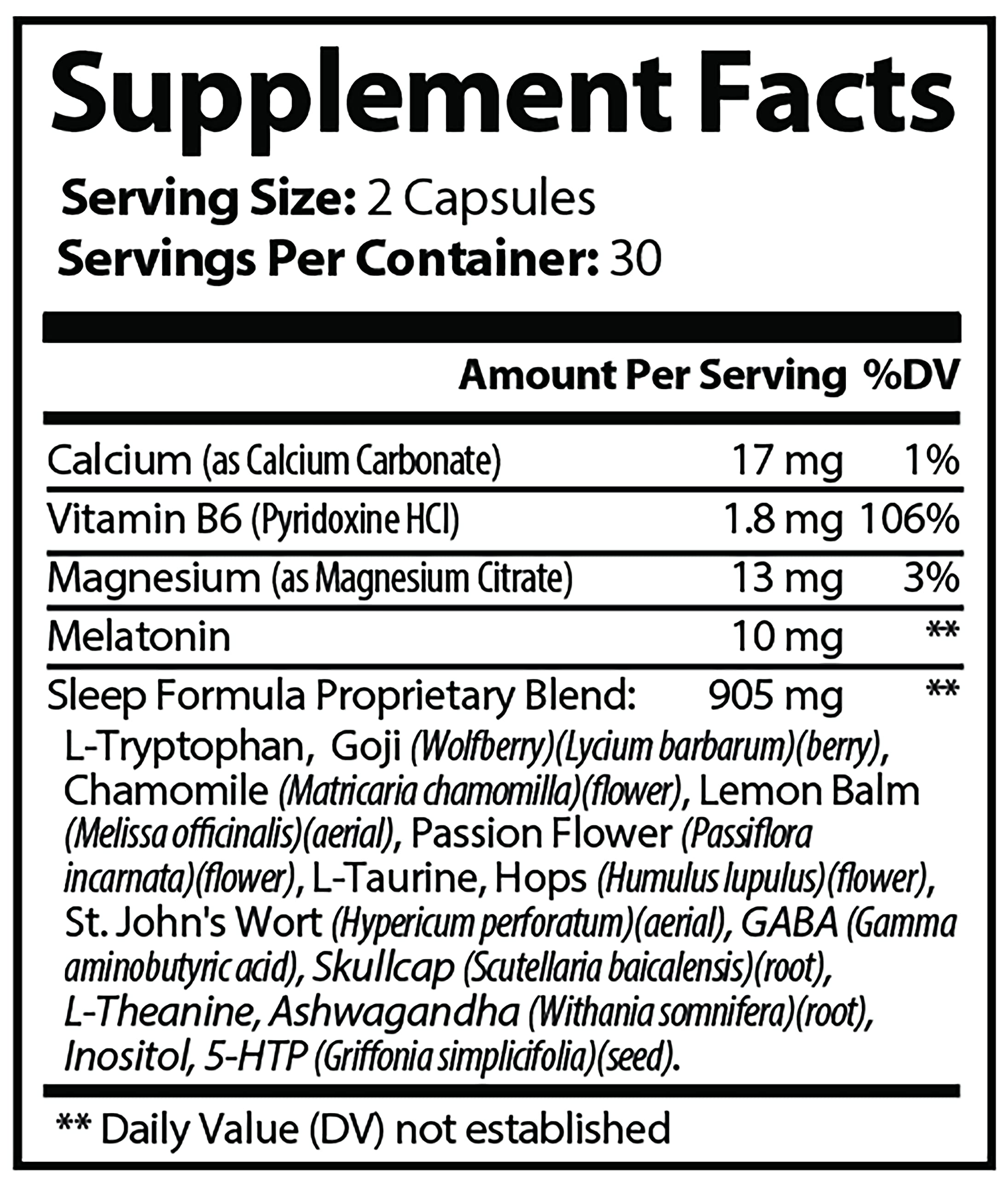 Coast to Coast Nutrition Sleep Support capsules closeup highlights easy nightly use.