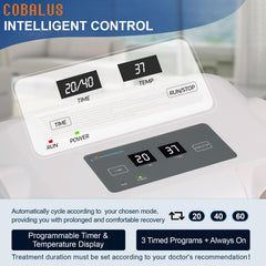 Cobalus universal ergonomic pad designed for knee shoulder and ankle.