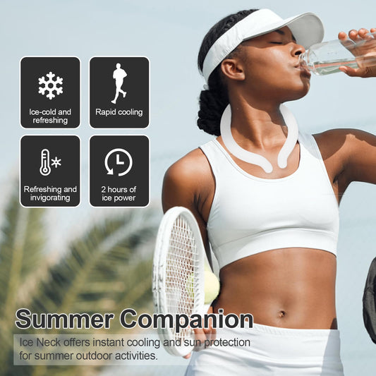 Cobenko insulated cooling bag keeps the neck cooler on the go.