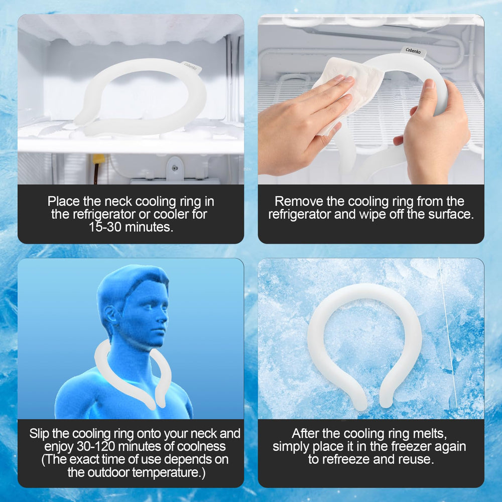 Cobenko wear-resistant TPU outer layer protects skin during cooling.