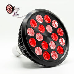 Coco Bliss red light lamp front view, 22W, ideal for at-home skin vitality sessions