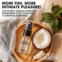 COCO CHEMISTRY Silicone-free coconut oil delivering pure moisture without additives.