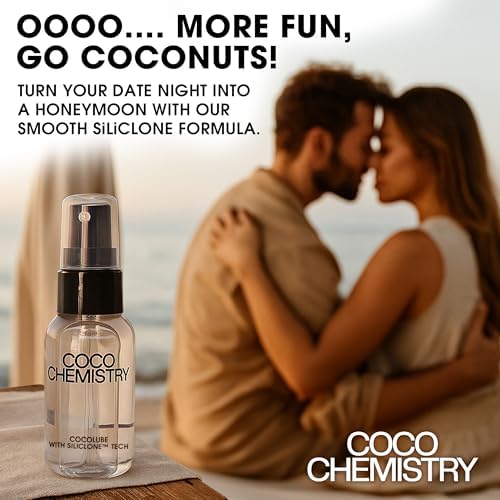 COCO CHEMISTRY Romantic massage setup using Cocolube for shared spa-like moments.