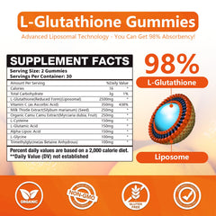CocoaNee Glutathione Gummies pack displayed for daily wellness routine.