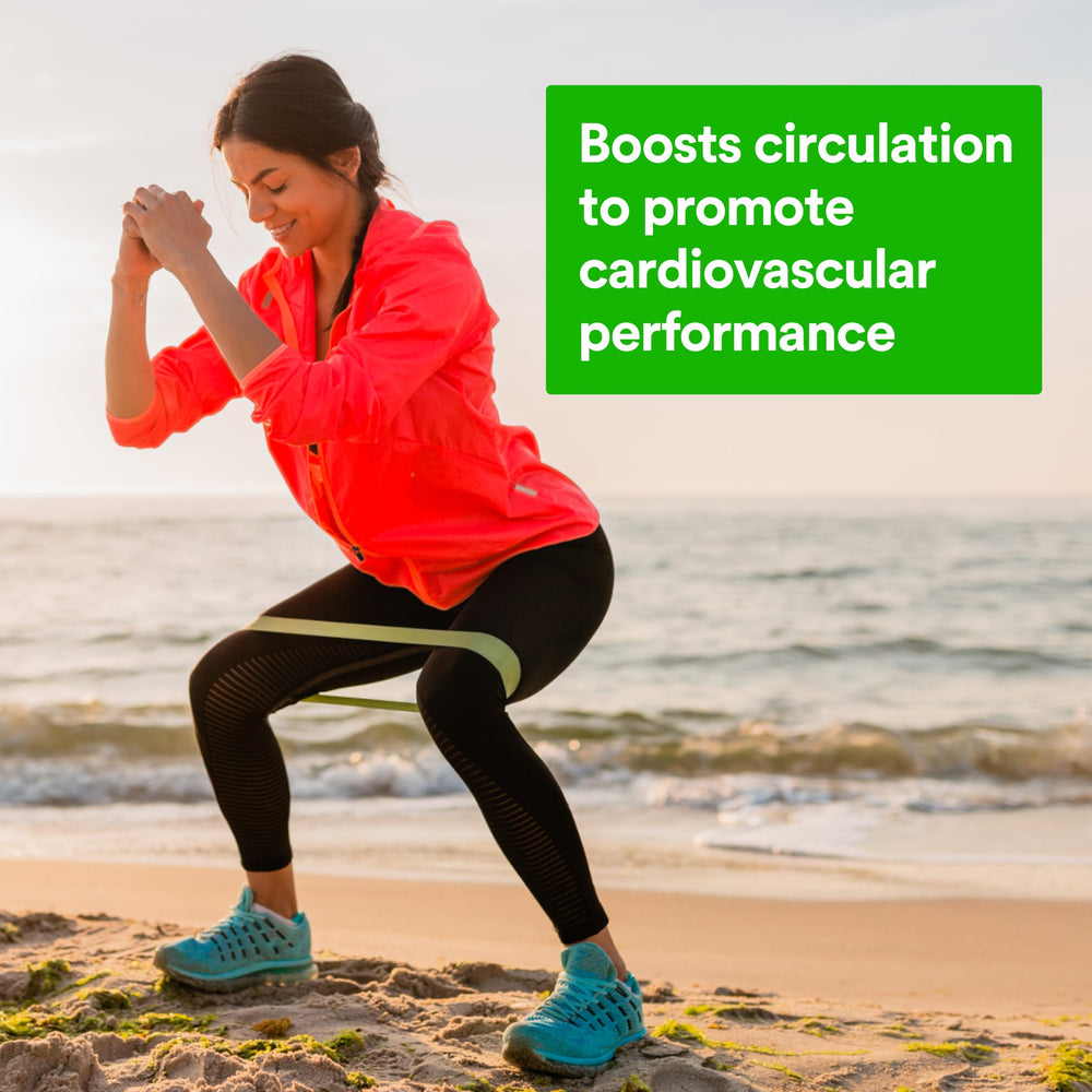 CocoVia nitric oxide boost helps improve circulation through flavanol effects.
