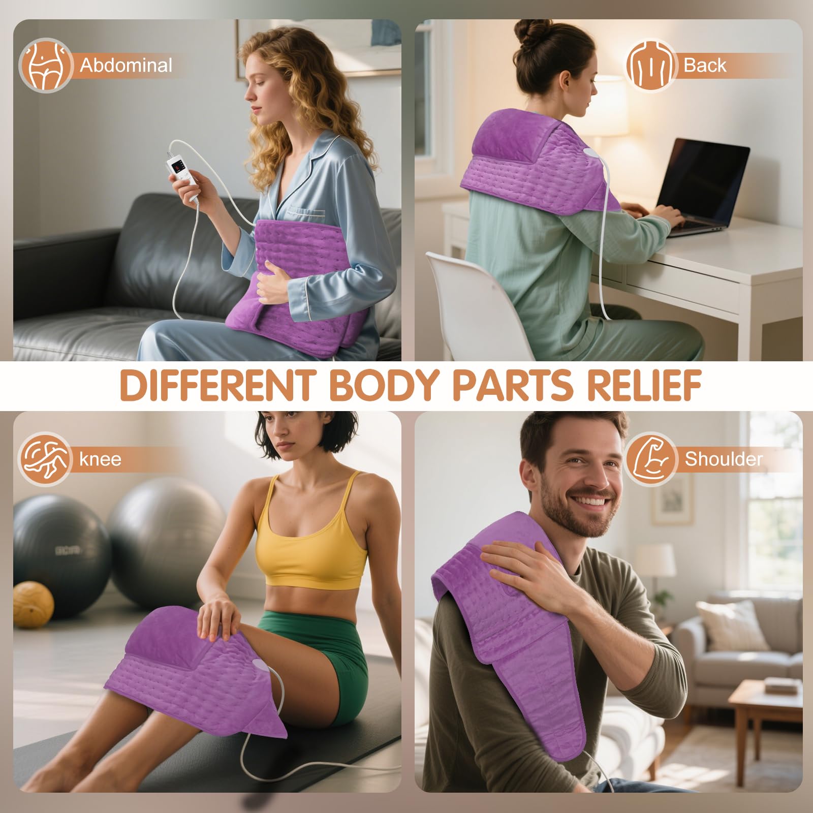 COCOBELA six heat levels offer customizable warmth.
