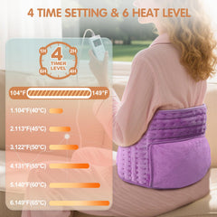 COCOBELA wrap-around belt provides hands-free wear for the lower back.