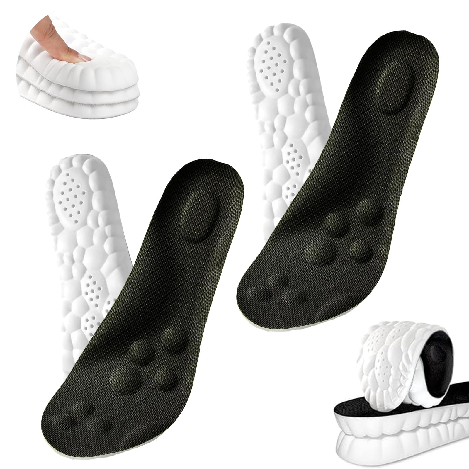 Cocwaus Steppers Cloud Comfort heel pad for all-day support.