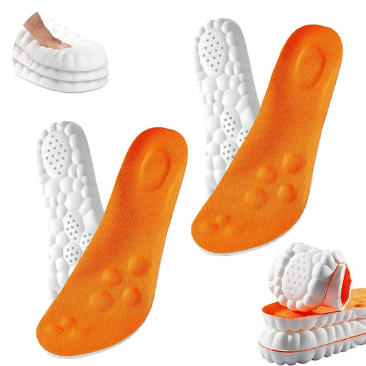 Cocwaus Steppers insoles cloud-comfort image shows plush cushioning for all day support