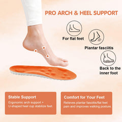 Cocwaus Steppers insoles unisex durability for various footwear.