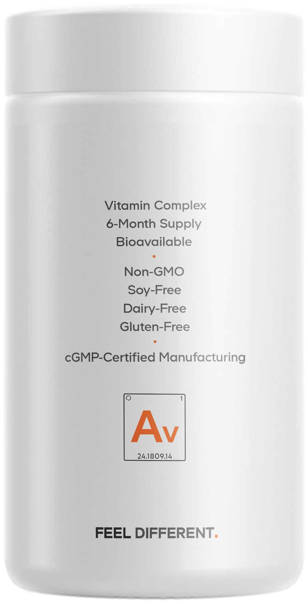 Codeage ADK vitamins gluten-free dairy-free label for allergen-conscious users.