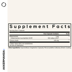 Codeage Akkermansia Muciniphila bottle showing a three-month supply for consistent use.