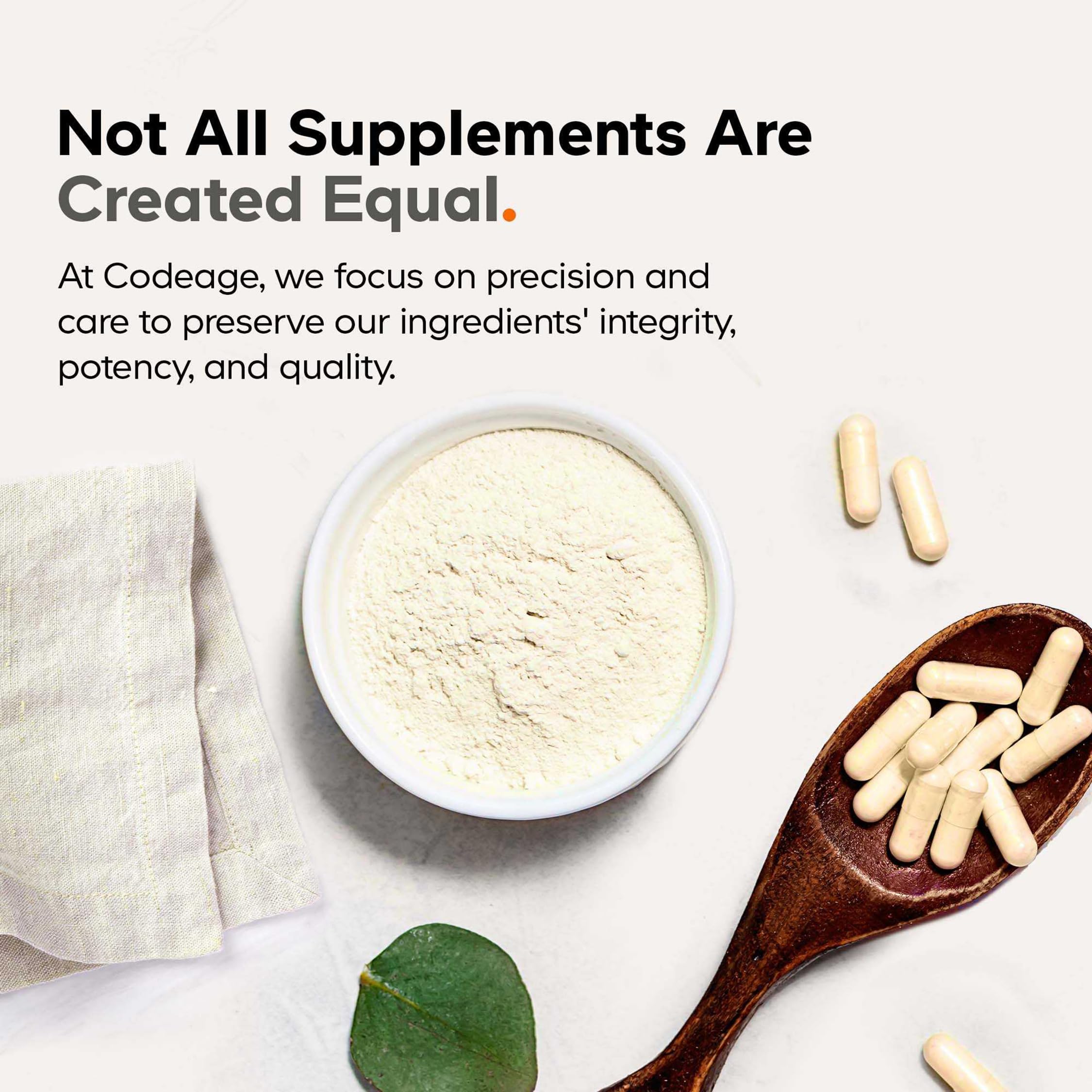 Codeage Bone Marrow nutrition facts panel highlights 1,500 mg per serving