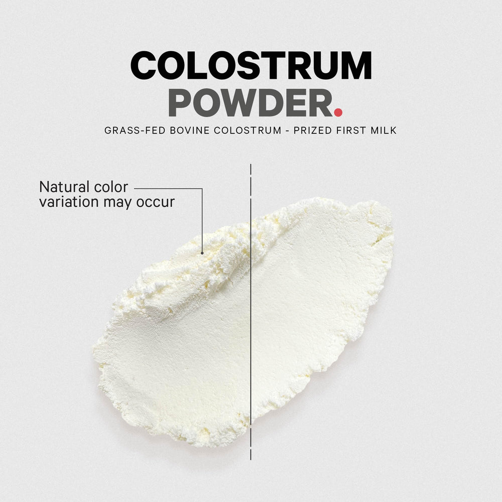 Codeage Bovine Colostrum powder unflavored blends into drinks smoothly.