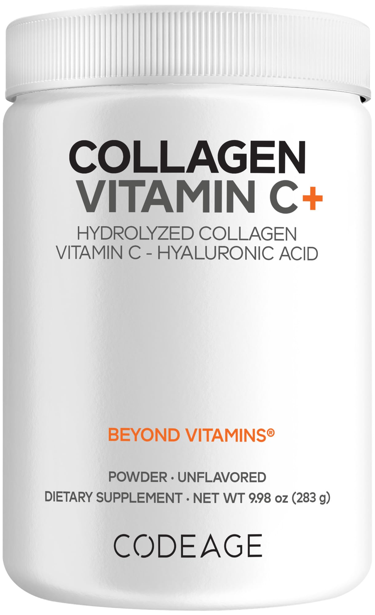 Codeage Collagen Peptides bottle for easy daily collagen intake