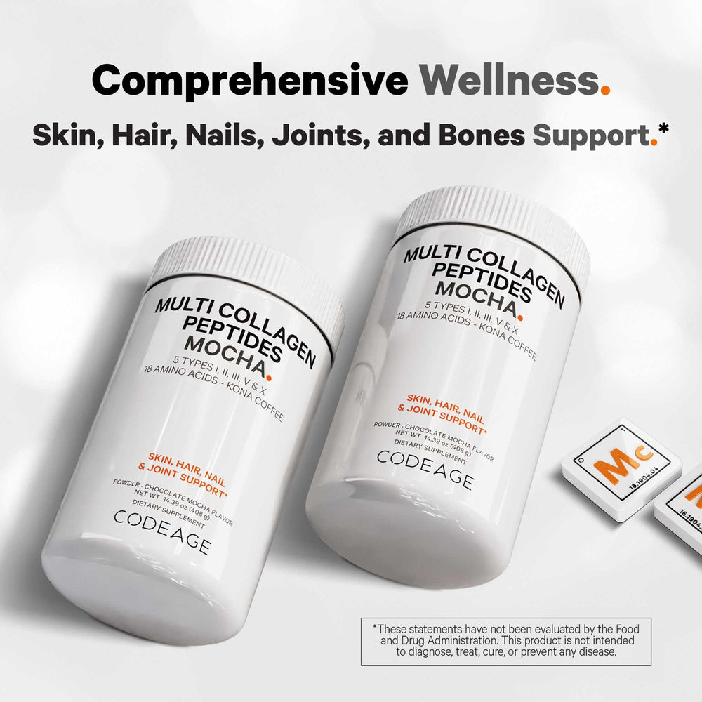 Codeage Collagen Powder with 10g collagen per serving.
