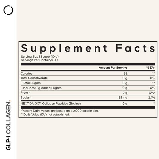 Codeage GLP-1 Collagen Powder scoop for easy, measured servings.