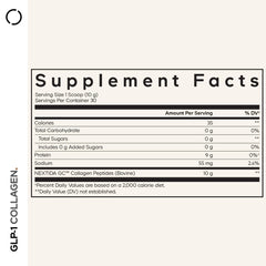 Codeage GLP-1 Collagen Powder scoop for easy, measured servings.