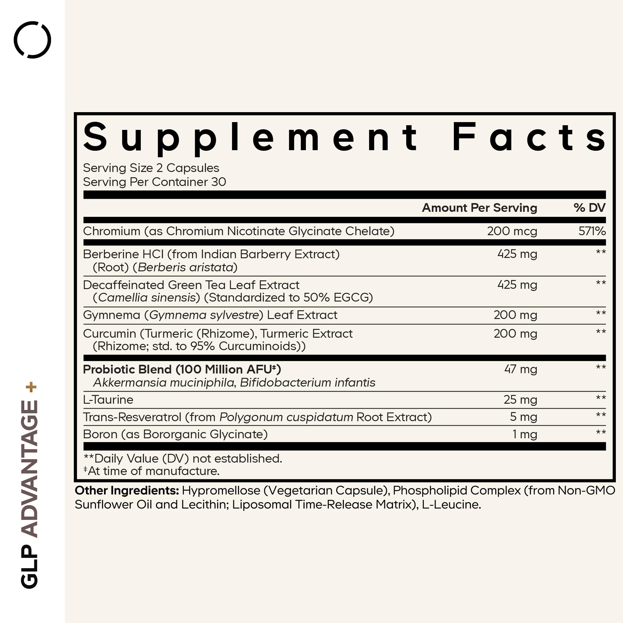 Codeage GLP-Advantage+ capsules closeup showing capsule consistency