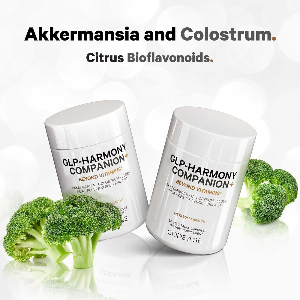 Codeage GLP-Harmony colostrum-powder view indicating holistic nourishment